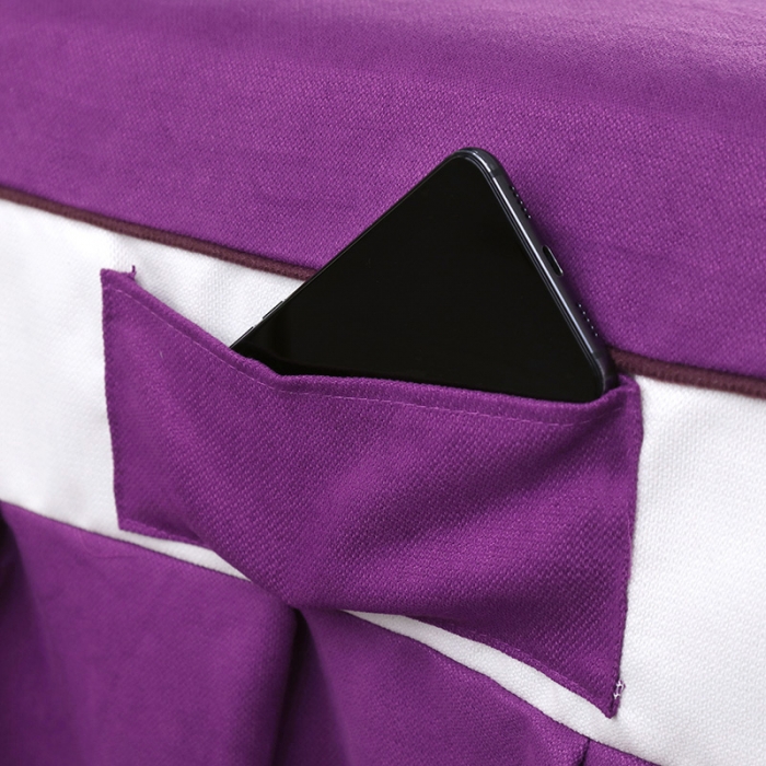 91家纺网 家纺一手货源 找家纺 不打烊家纺 2021新款雪芙妮美容床罩-古色古香 紫