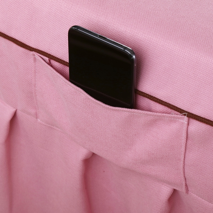 91家纺网 家纺一手货源 找家纺 不打烊家纺 2025新款雪芙妮美容床罩-马到成功粉