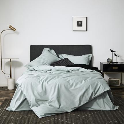 2021新款全棉四件套瓷蓝