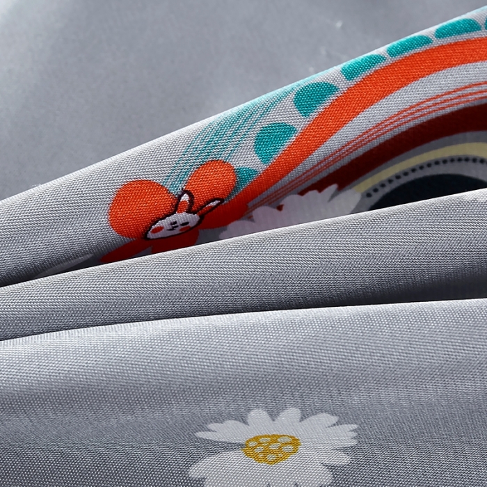 91家纺网 家纺一手货源 找家纺 昊川 2021新款冰丝凉席三件套 彩虹灰