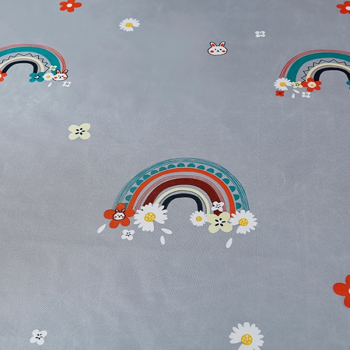 91家纺网 家纺一手货源 找家纺 昊川 2021新款冰丝凉席三件套 彩虹灰