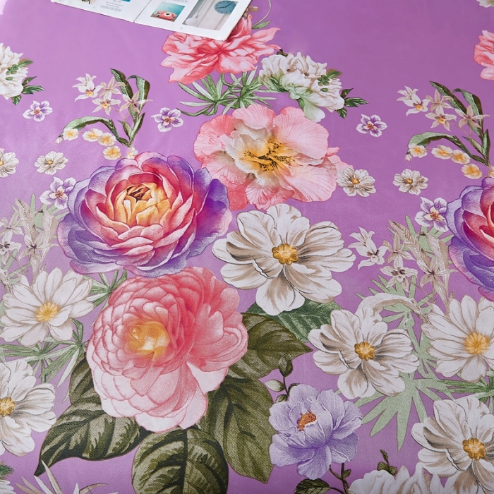 91家纺网 家纺一手货源 找家纺 昊川 2021新款冰丝凉席三件套 姹紫嫣红