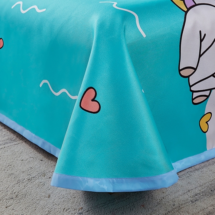 91家纺网 家纺一手货源 找家纺 昊川 2021新款冰丝凉席三件套 独角兽