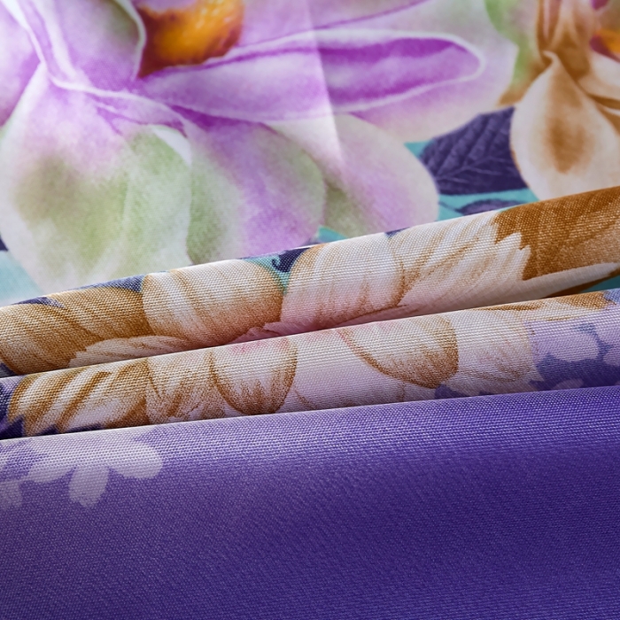 91家纺网 家纺一手货源 找家纺 昊川 2021新款冰丝凉席三件套 花韵