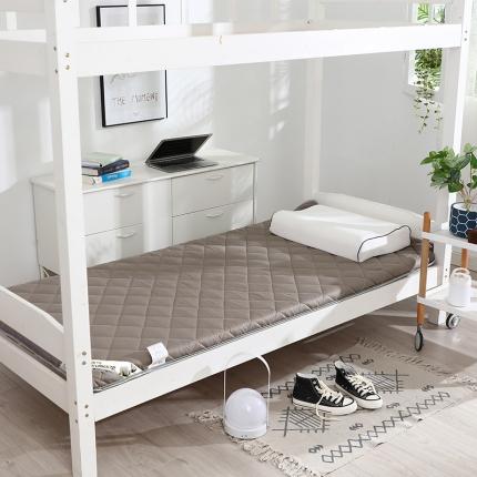 亿丁点床垫 2021新款全棉大豆纤维小床垫 全棉大豆纤维-灰色