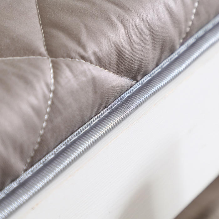 91家纺网 家纺一手货源 找家纺 亿丁点床垫 2021新款全棉大豆纤维小床垫 全棉大豆纤维-灰色