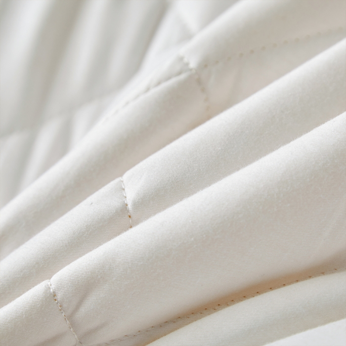 91家纺网 家纺一手货源 找家纺 亿丁点 2021新款全棉大豆纤维大床垫 全棉大豆纤维白色
