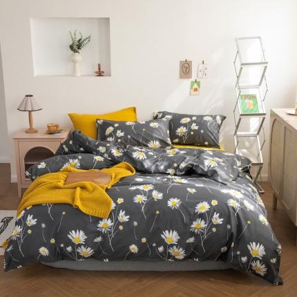 怡家居 2021新款全棉田园四件套 长夏