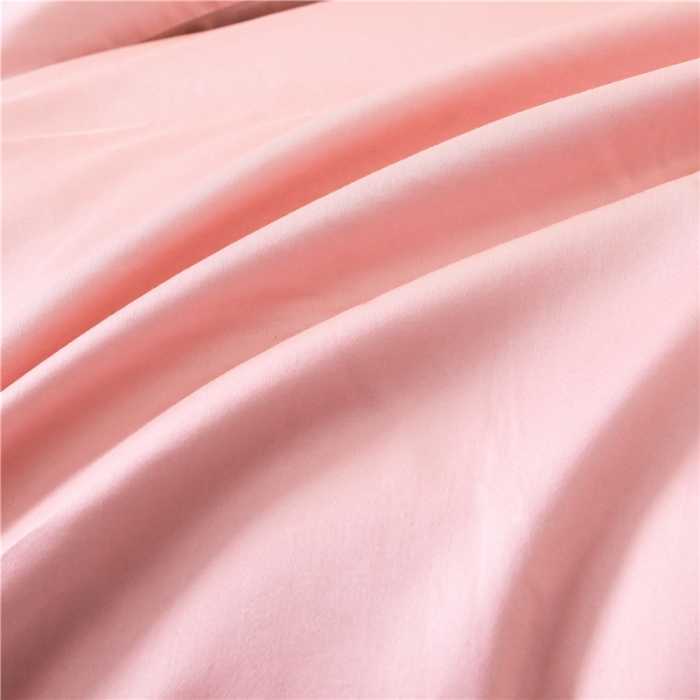 91家纺网 家纺一手货源 找家纺 古吉梦 2024新款水洗棉-S双拼单品枕套 藕粉