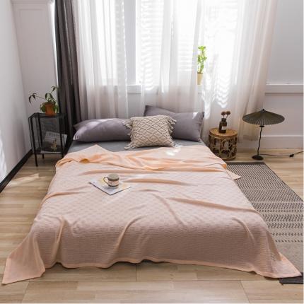 91家纺网 家纺一手货源 找家纺 （总）朴尔2021新款加厚纯色线毯纱布毛巾被