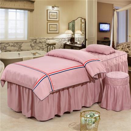 91家纺网 家纺一手货源 找家纺 （总）乐逸家纺 2023新款水洗天丝美 容床罩