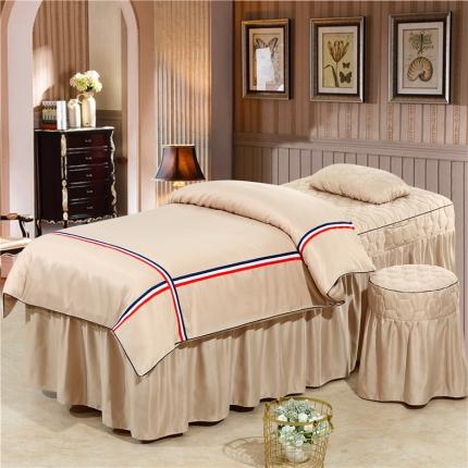 91家纺网 家纺一手货源 找家纺 （总）乐逸家纺 2023新款水洗天丝美 容床罩