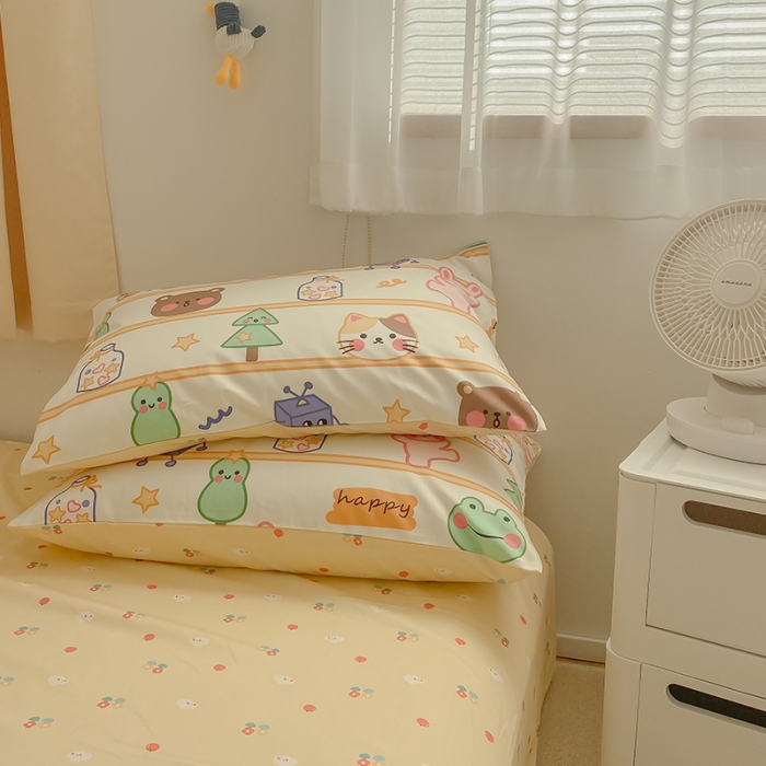 91家纺网 家纺一手货源 找家纺 莱福仕家纺 2021新款纯棉A类卡通夏被-大床 童话乐园
