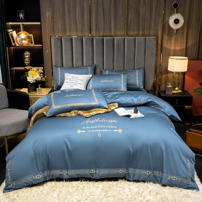 91家纺网 家纺一手货源 找家纺 （总）ab家纺 2021新款40s全棉四件套-利欧