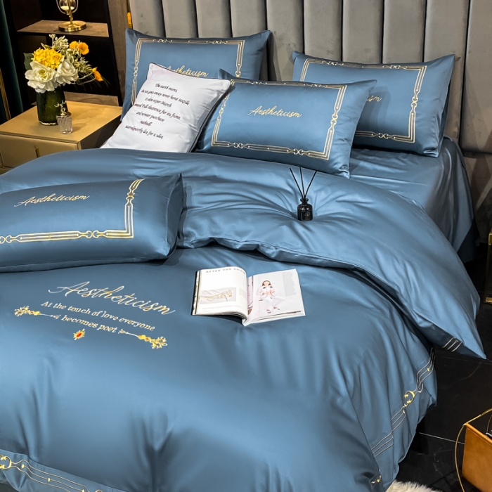 91家纺网 家纺一手货源 找家纺 （总）ab家纺 2021新款40s全棉四件套-利欧