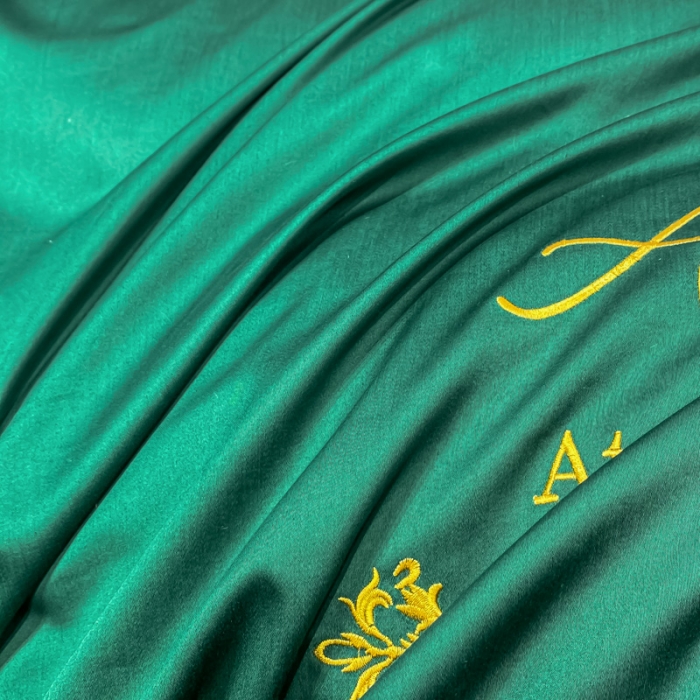 91家纺网 家纺一手货源 找家纺 ab家纺 2021新款40s全棉四件套-利欧 墨绿