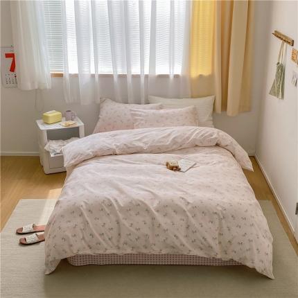 91家纺网 家纺一手货源 找家纺 （总）棉眠 2021新款全棉13070四件套