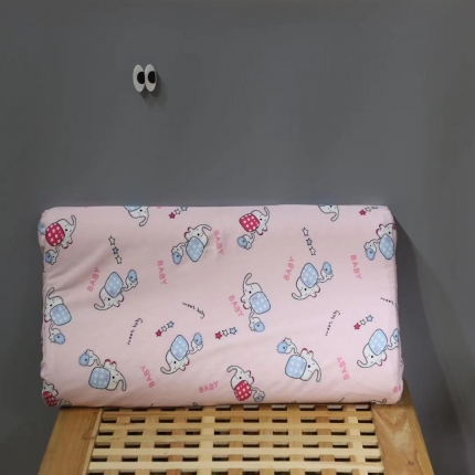 91家纺网 家纺一手货源 找家纺 2021年新款泰国天然儿童乳胶枕 学生乳胶枕头含枕套