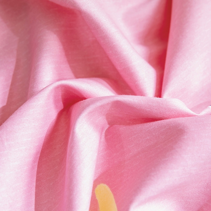 91家纺网 家纺一手货源 找家纺 星期三 2021新款卡通系列全棉13372四件套（加老板微信有会员价） 依云-粉