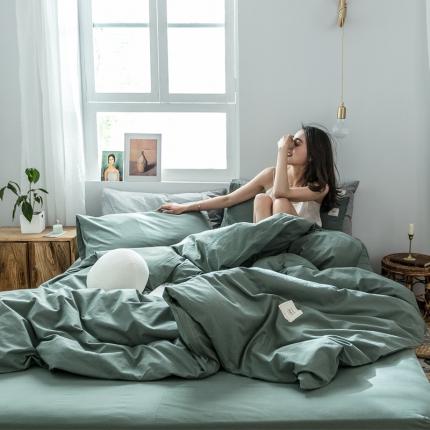 91家纺网 家纺一手货源 找家纺 （总）雅居纺 2022新款全棉水洗棉四件套