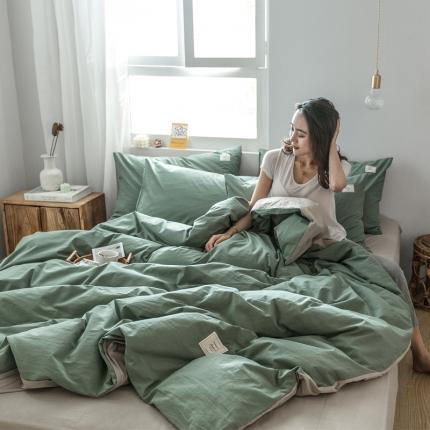 91家纺网 家纺一手货源 找家纺 （总）雅居纺 2022新款全棉水洗棉四件套