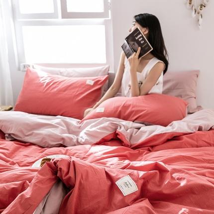 91家纺网 家纺一手货源 找家纺 （总）雅居纺 2022新款全棉水洗棉四件套