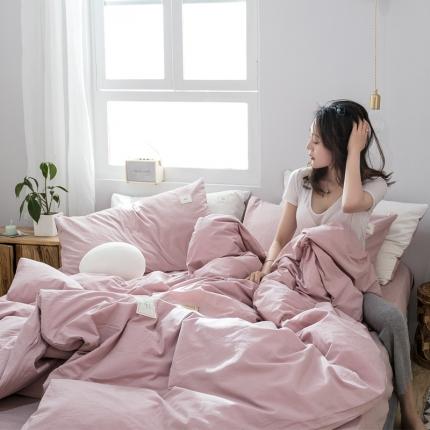 91家纺网 家纺一手货源 找家纺 （总）雅居纺 2022新款全棉水洗棉四件套