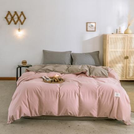 91家纺网 家纺一手货源 找家纺 （总）雅居纺 2022新款全棉水洗棉单被套