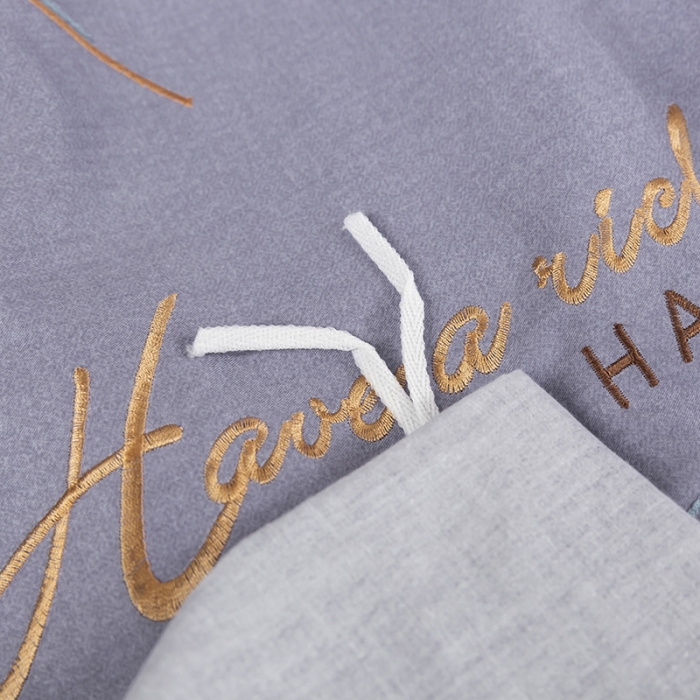 91家纺网 家纺一手货源 找家纺 U品汇 60s贡缎长绒棉刺绣全棉肌理纹绣花四件套麦穗-葡萄紫