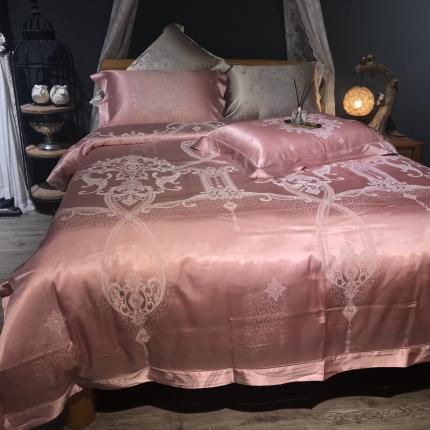 91家纺网 家纺一手货源 找家纺 玖玖爱 天丝四件套 温哥华雪芽色