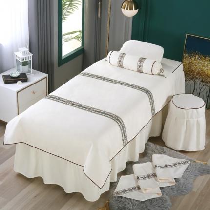 91家纺网 家纺一手货源 找家纺 （总）不打烊家纺 2025新款雪芙妮美容床罩-古韵佳人