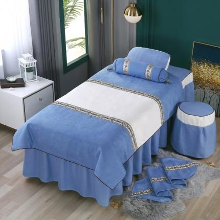 91家纺网 家纺一手货源 找家纺 （总）不打烊家纺 2025新款雪芙妮美容床罩-古韵佳人