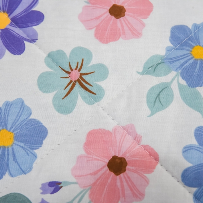 91家纺网 家纺一手货源 找家纺 仟网汇 2021新款全棉夏被四件套 春暖花开