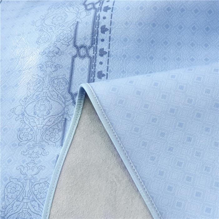 91家纺网 家纺一手货源 找家纺 彩绘头层牛皮凉席 希尔