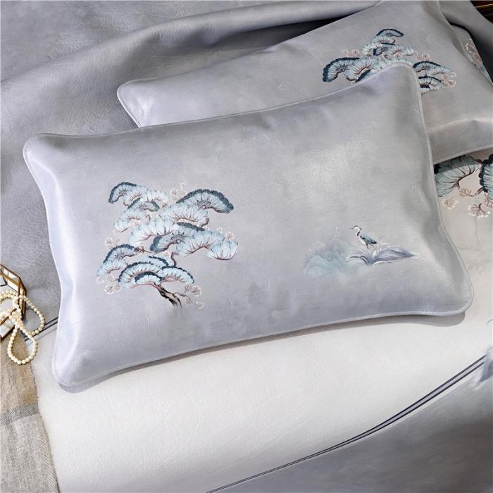 91家纺网 家纺一手货源 找家纺 彩绘头层牛皮凉席 轩墨鹤松