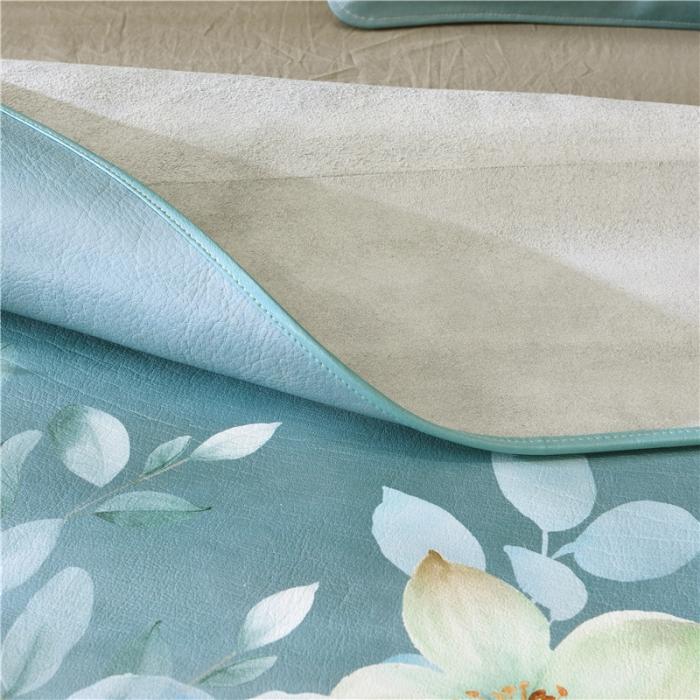 91家纺网 家纺一手货源 找家纺 彩绘头层牛皮凉席 -优美春熙