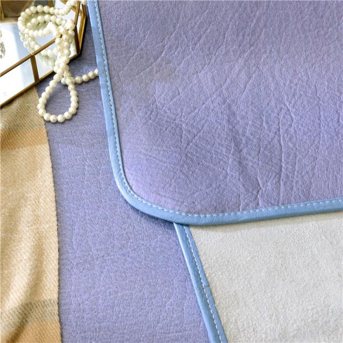 91家纺网 家纺一手货源 找家纺 彩绘头层牛皮凉席 -比翼双飞