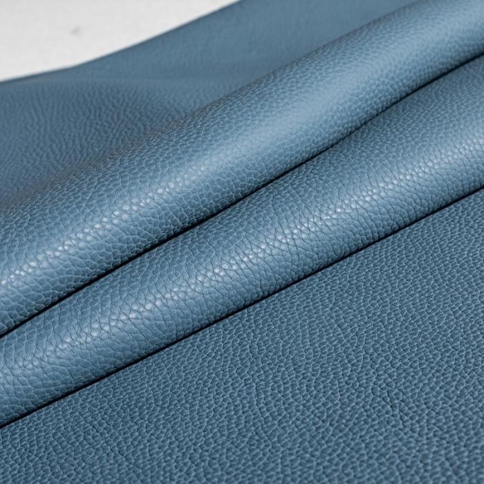 91家纺网 家纺一手货源 找家纺 素彩头层黄牛皮席 -素彩-蓝色
