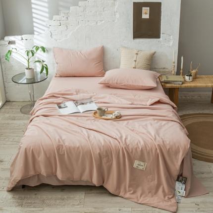 91家纺网 家纺一手货源 找家纺 （总）头等舱 2022原棉纯色A类日式大豆抗菌防螨夏被