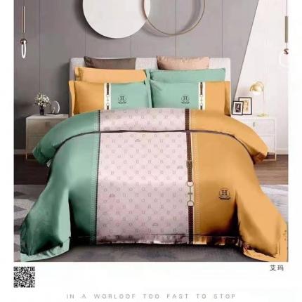 91家纺网 家纺一手货源 找家纺 （总）金纱玉纺 2021新款13372全棉四件套