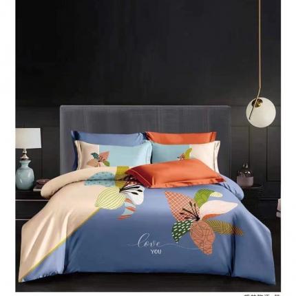 91家纺网 家纺一手货源 找家纺 （总）金纱玉纺 2021新款13372全棉四件套