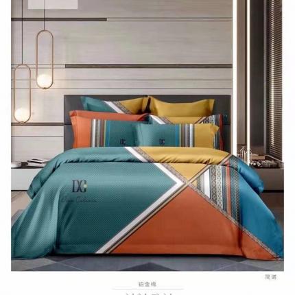 91家纺网 家纺一手货源 找家纺 （总）金纱玉纺 2021新款13372全棉四件套