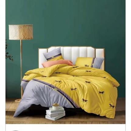 91家纺网 家纺一手货源 找家纺 （总）金纱玉纺 2021新款13372全棉四件套