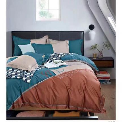 91家纺网 家纺一手货源 找家纺 （总）金纱玉纺 2021新款13372全棉四件套