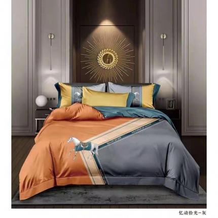 91家纺网 家纺一手货源 找家纺 （总）金纱玉纺 2021新款13372全棉四件套