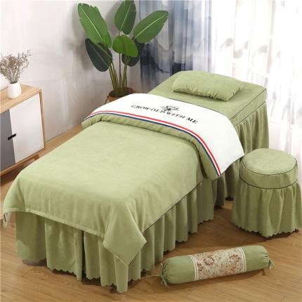 91家纺网 家纺一手货源 找家纺 （总）乐逸家纺 2023新款棉麻雪芙尼美 容套件