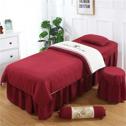 91家纺网 家纺一手货源 找家纺 （总）乐逸家纺 2023新款棉麻雪芙尼美 容套件