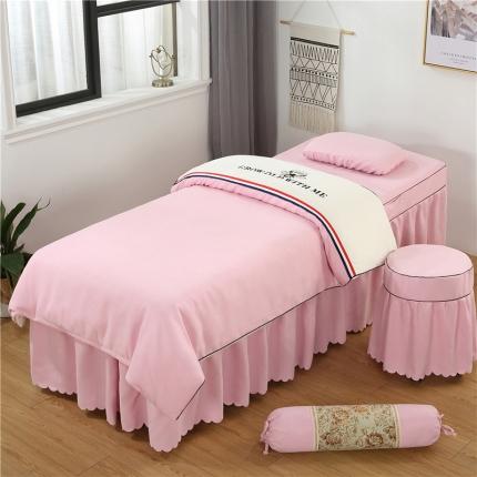 91家纺网 家纺一手货源 找家纺 （总）乐逸家纺 2023新款棉麻雪芙尼美 容套件