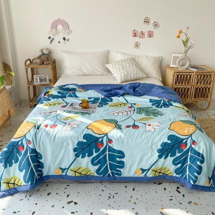 91家纺网 家纺一手货源 找家纺 （总）薇玛仕2023新款洛卡棉夏凉被空调被