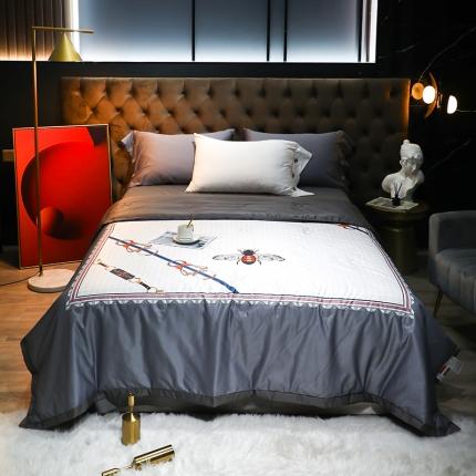 91家纺网 家纺一手货源 找家纺 （总）薇玛仕2023莫代尔天丝轻奢大版花夏凉被